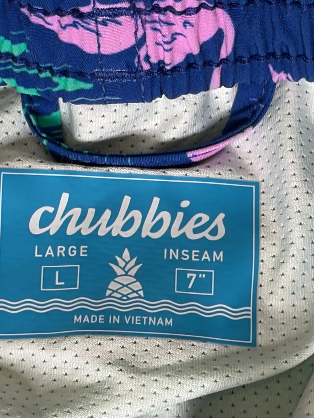 CHUBBIES Swim TrunkS Classic Lined 7